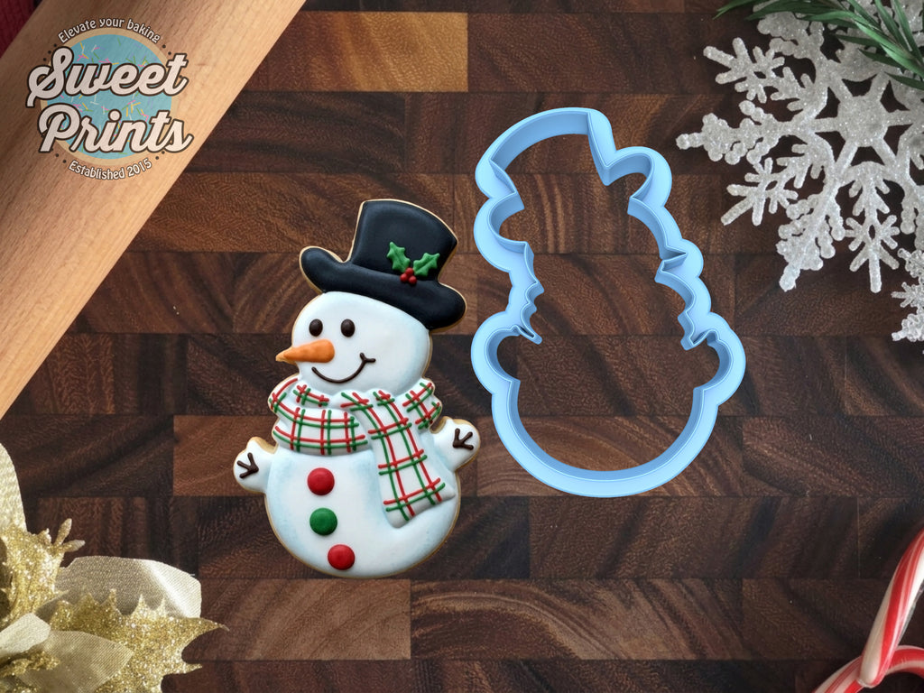Snowman Cookie Cutter/Dishwasher Safe