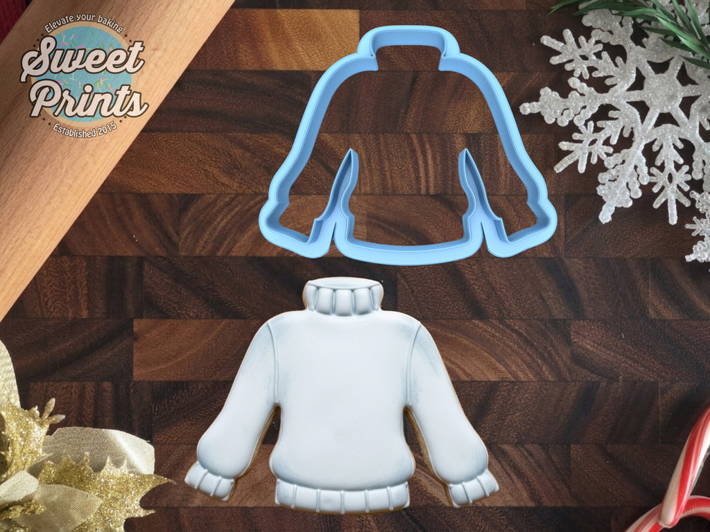Sweater Cookie Cutter/Dishwasher Safe