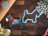 Scottish Terrier Dog Cookie Cutter/Dishwasher Safe