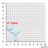 Margarita with Lime Cookie Cutter/Dishwasher Safe
