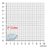 Flower Teacup Cookie Cutter/Dishwasher Safe