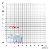 Polar Bear Cookie Cutter/Dishwasher Safe