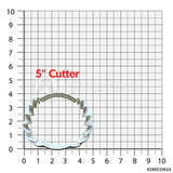Leaf Circle Cookie Cutter/Dishwasher Safe