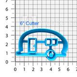 Set of 2 Camper Cookie Cutters/Dishwasher Safe