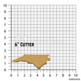 State of North Carolina Cookie Cutter/Dishwasher Safe