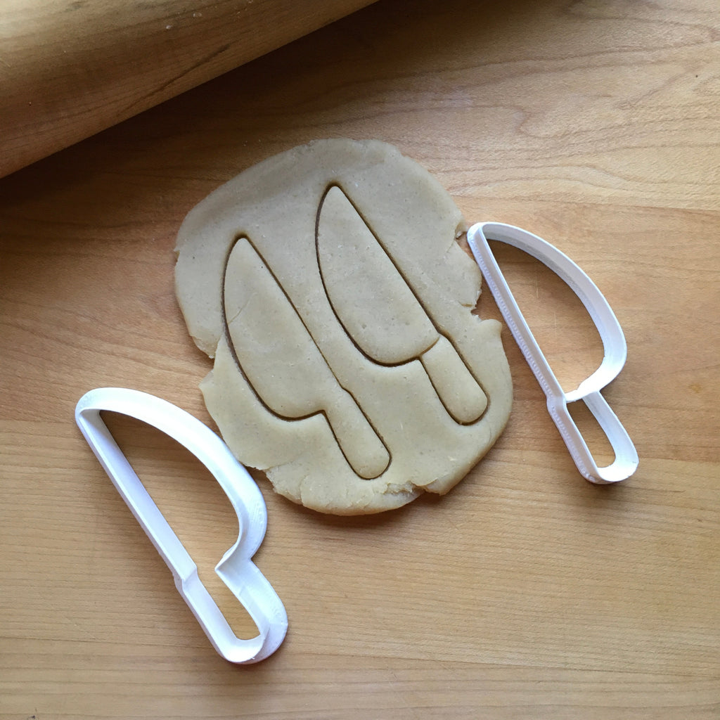 Set of 2 Charcuterie Knife Cookie Cutters/Multi-Size/Dishwasher Safe