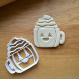 Jack-O-Lantern Pumpkin Latte Mug Cookie Cutter/Dishwasher Safe