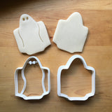 Set of 2 Ghost Square Cookie Cutters/Dishwasher Safe