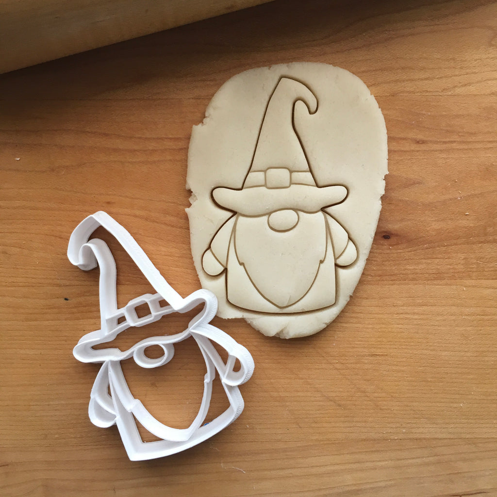 Boy Witch Gnome Cookie Cutter/Dishwasher Safe