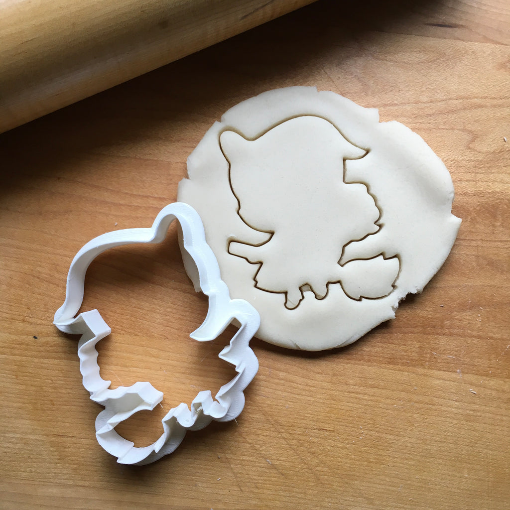 Witch on Broom Cookie Cutter/Dishwasher Safe