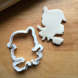 Witch on Broom Cookie Cutter/Dishwasher Safe
