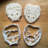 Set of 2 Cute Bride and Frankenstein Cookie Cutters/Dishwasher Safe