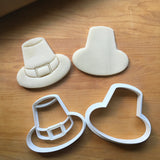Set of 2 Pilgrim Hat Cookie Cutters/Dishwasher Safe