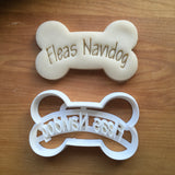 Fleas Navidog Dog Bone Cookie Cutter/Dishwasher Safe