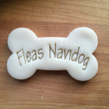 Fleas Navidog Dog Bone Cookie Cutter/Dishwasher Safe