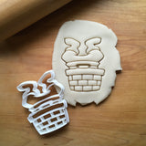 Santa in Chimney Cookie Cutter/Dishwasher Safe