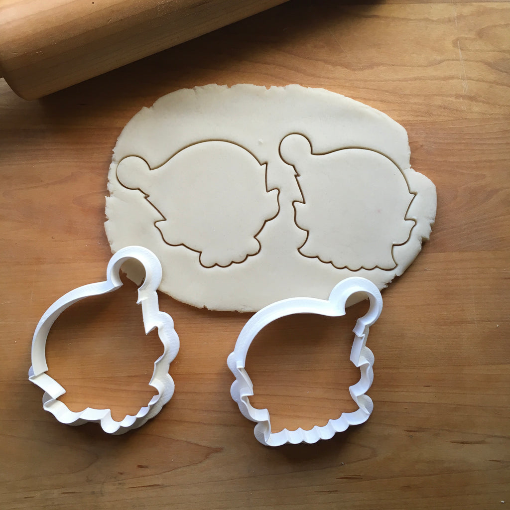 Set of 2 Boy and Girl Elf Cookie Cutters/Dishwasher Safe