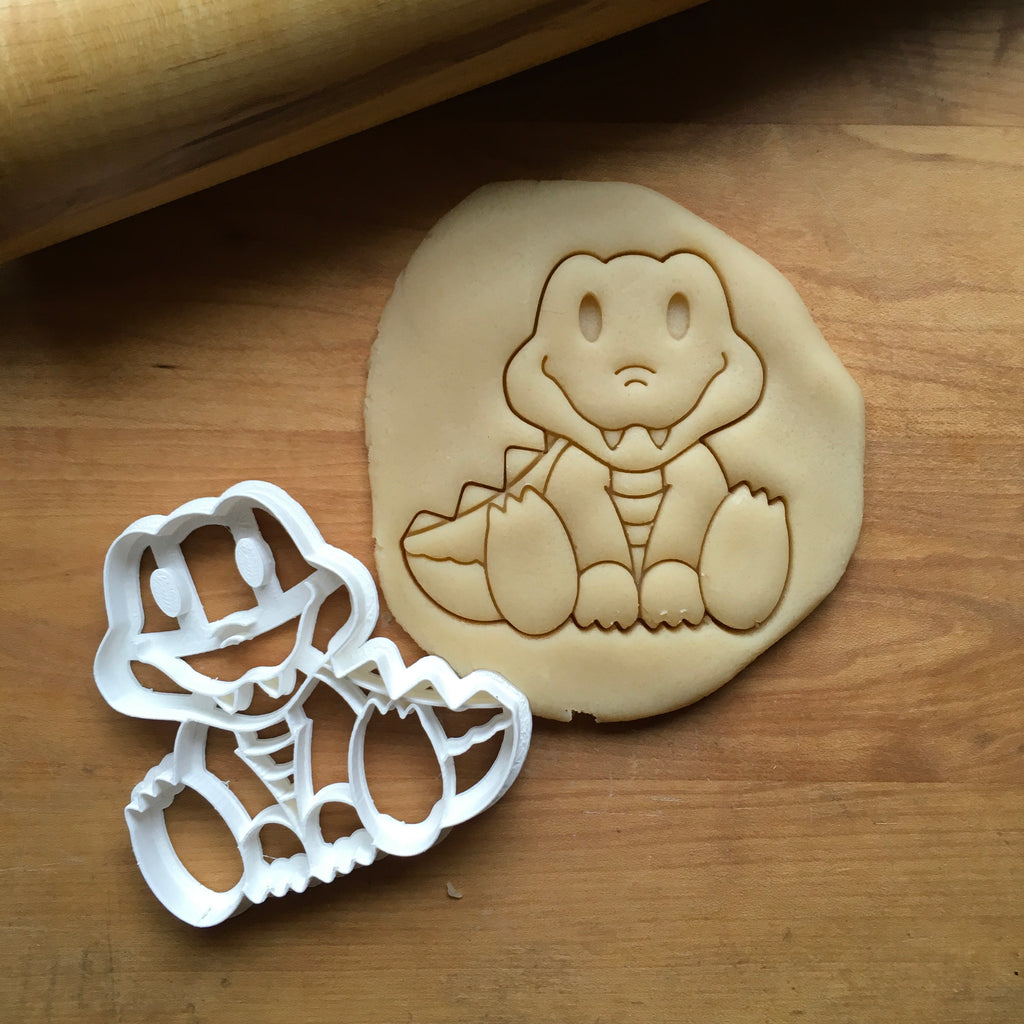 Baby Alligator/Crocodile Cookie Cutter/Dishwasher Safe