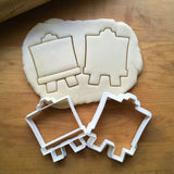 Set of 2 Easel Cookie Cutter/Dishwasher Safe