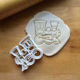 Set of 4 Train/Locomotive Christmas Cookie Cutters/Dishwasher Safe