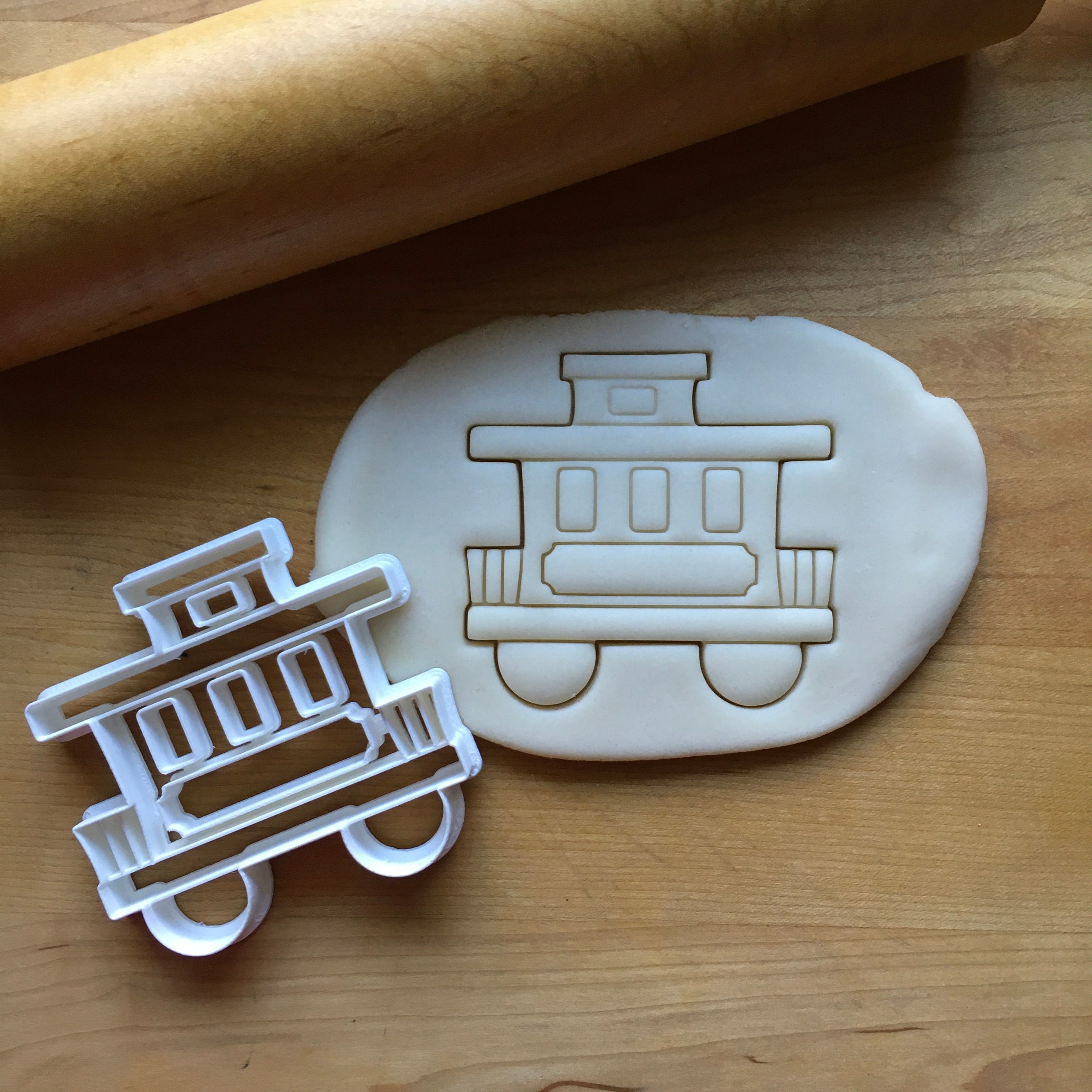 Train/Locomotive/Caboose Christmas Cookie Cutter/Dishwasher Safe