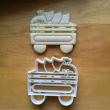 Train/Locomotive/Boxcar with Tree Christmas Cookie Cutter/Dishwasher Safe