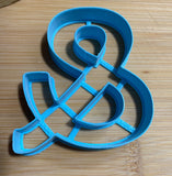 Ampersand/Cut-out Centers Cookie Cutter/Dishwasher Safe