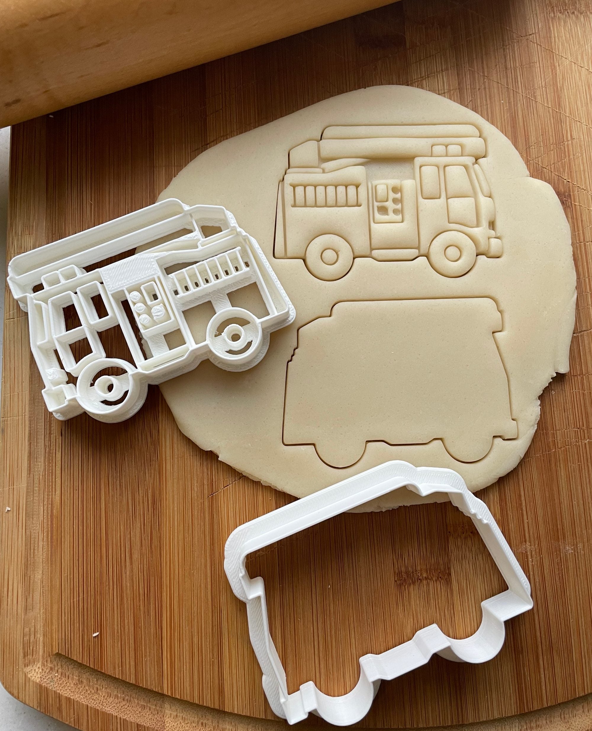 Fire Truck Cookie Cutter – The Flour Box