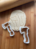 Set of 2 Fire Axe Cookie Cutters/Dishwasher Safe