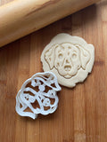 Set of 2 Dalmatian Dog Cookie Cutters/Dishwasher Safe