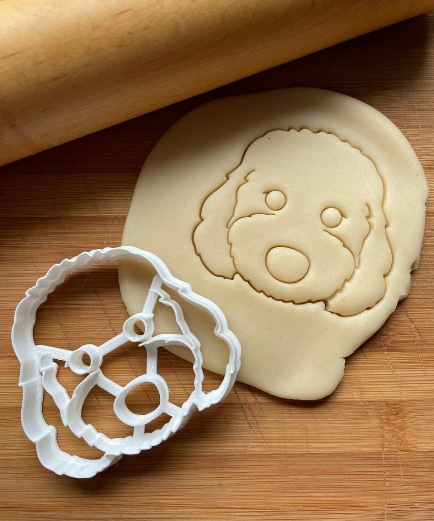 Mini Sheepadoodle Dog Cookie Cutter/Dishwasher Safe