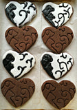 Set of 2 Dog and Cat Heart Cookie Cutters/Dishwasher Safe