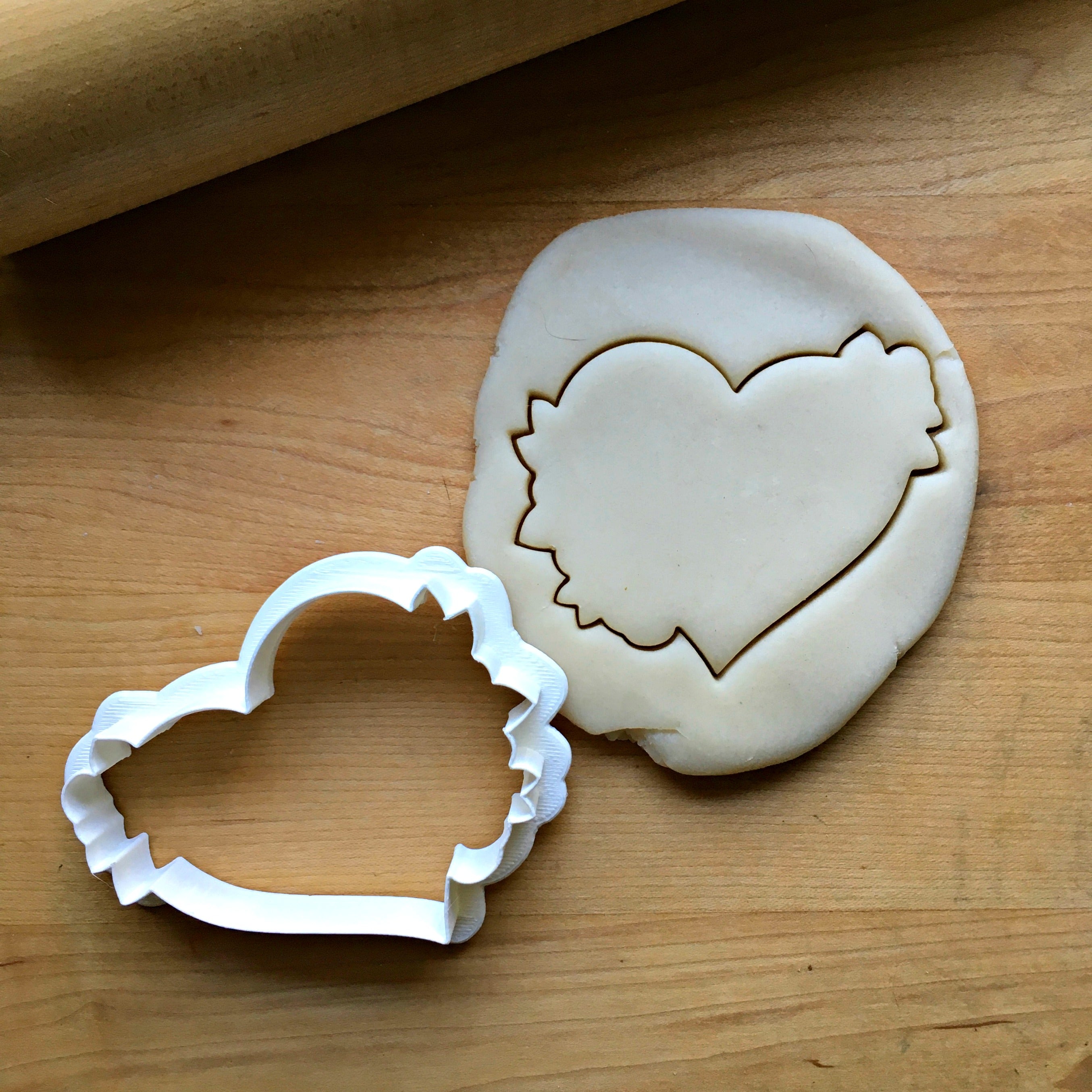 Floral Heart Cookie Cutter/Dishwasher Safe