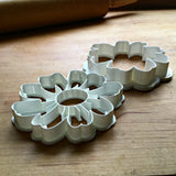 Set of Two 9 Petal Flower Cookie Cutters/Dishwasher Safe