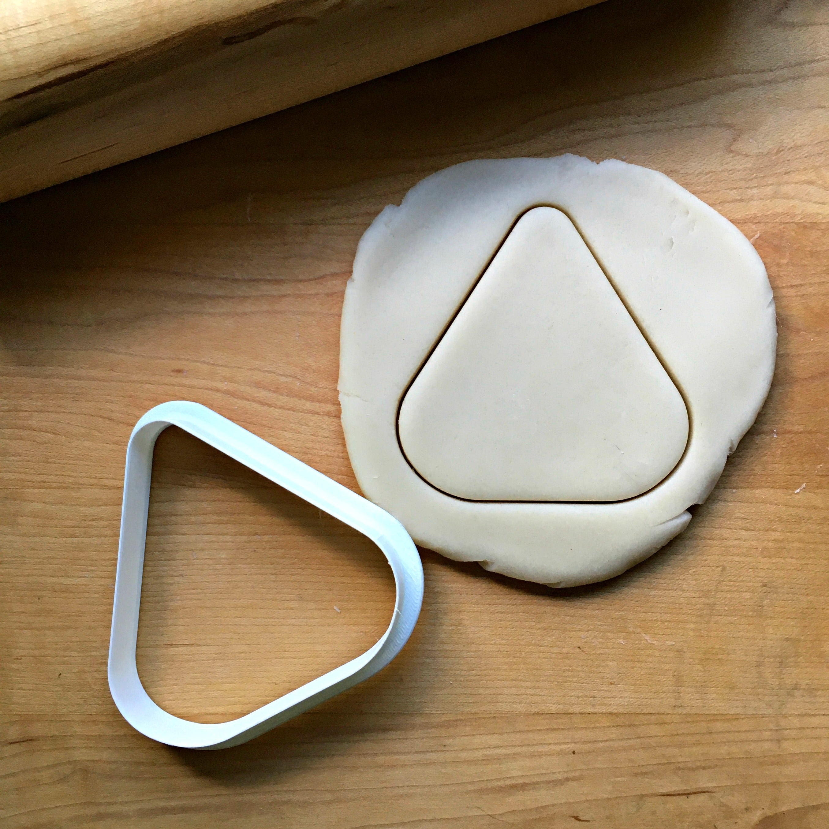 Rounded Triangle Cookie Cutter/Dishwasher Safe