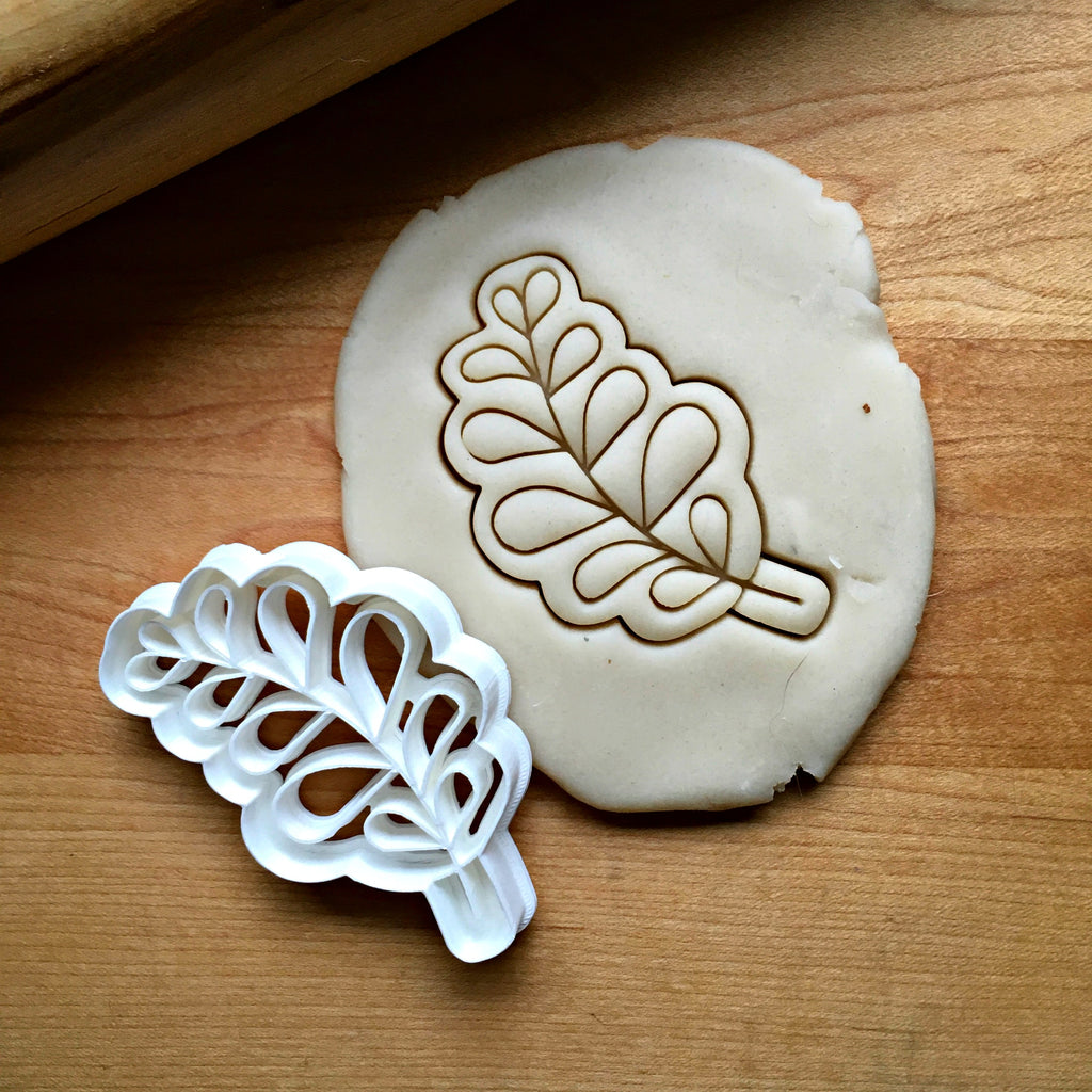 Rounded Leaf Cookie Cutter/Dishwasher Safe