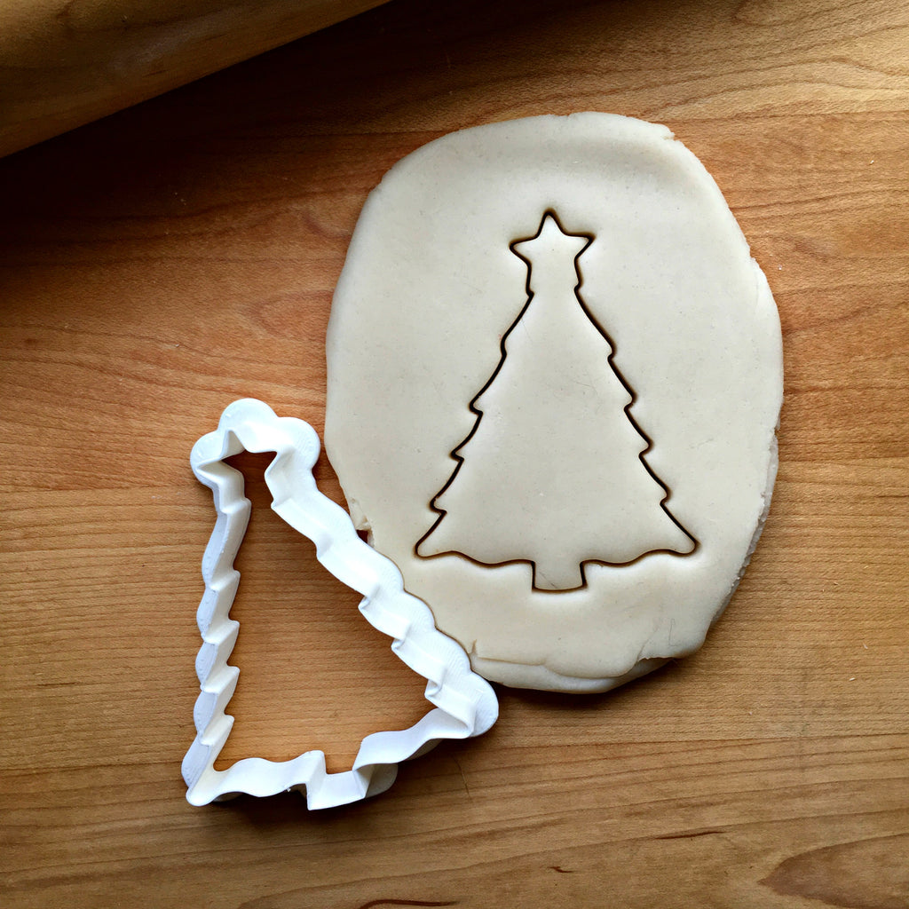Christmas Tree with Star Cookie Cutter/Dishwasher Safe