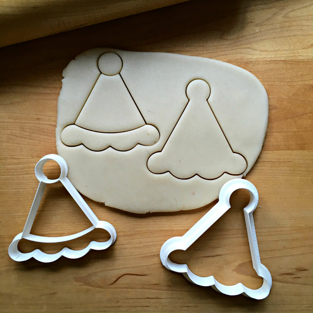 Set of 2 Party Hat Cookie Cutters/Dishwasher Safe