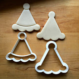 Set of 2 Party Hat Cookie Cutters/Dishwasher Safe