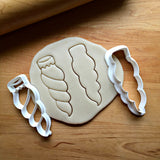 Set of 2 Icicle Ornament Cookie Cutters/Dishwasher Safe