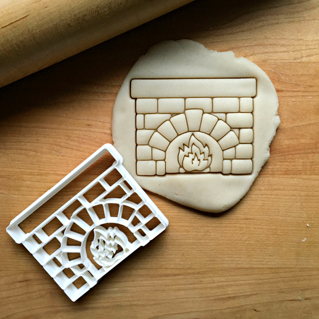 Fireplace Cookie Cutter/Dishwasher Safe