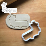 Merry Christmas Plaque Cookie Cutter/Dishwasher Safe