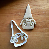 Girl Gnome Cookie Cutter/Dishwasher Safe