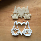Sweetheart Gnome Cookie Cutter/Dishwasher Safe