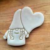 Valentine Girl Gnome Cookie Cutter/Dishwasher Safe