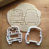 Set of 2 Pickup Truck with Heart Tailgate Cookie Cutters/Dishwasher Safe