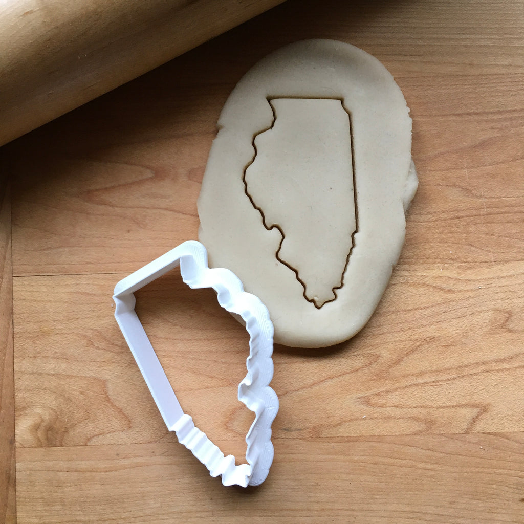 State of Illinois Cookie Cutter/Dishwasher Safe