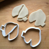 Set of 2 Fortune Cookie Cookie Cutters/Dishwasher Safe