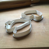 Set of 2 Fortune Cookie Cookie Cutters/Dishwasher Safe