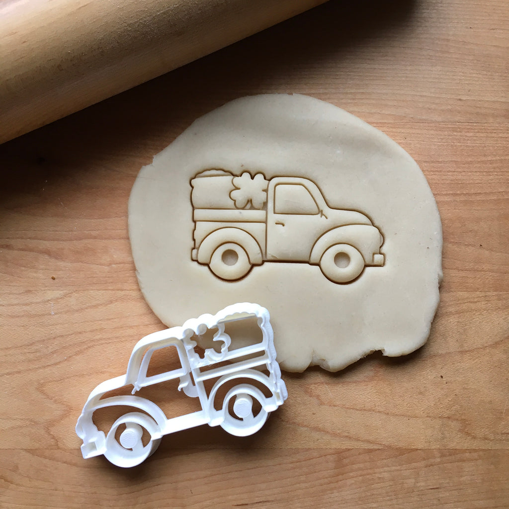 St. Patrick's Day Pickup Truck Cookie Cutter/Dishwasher Safe